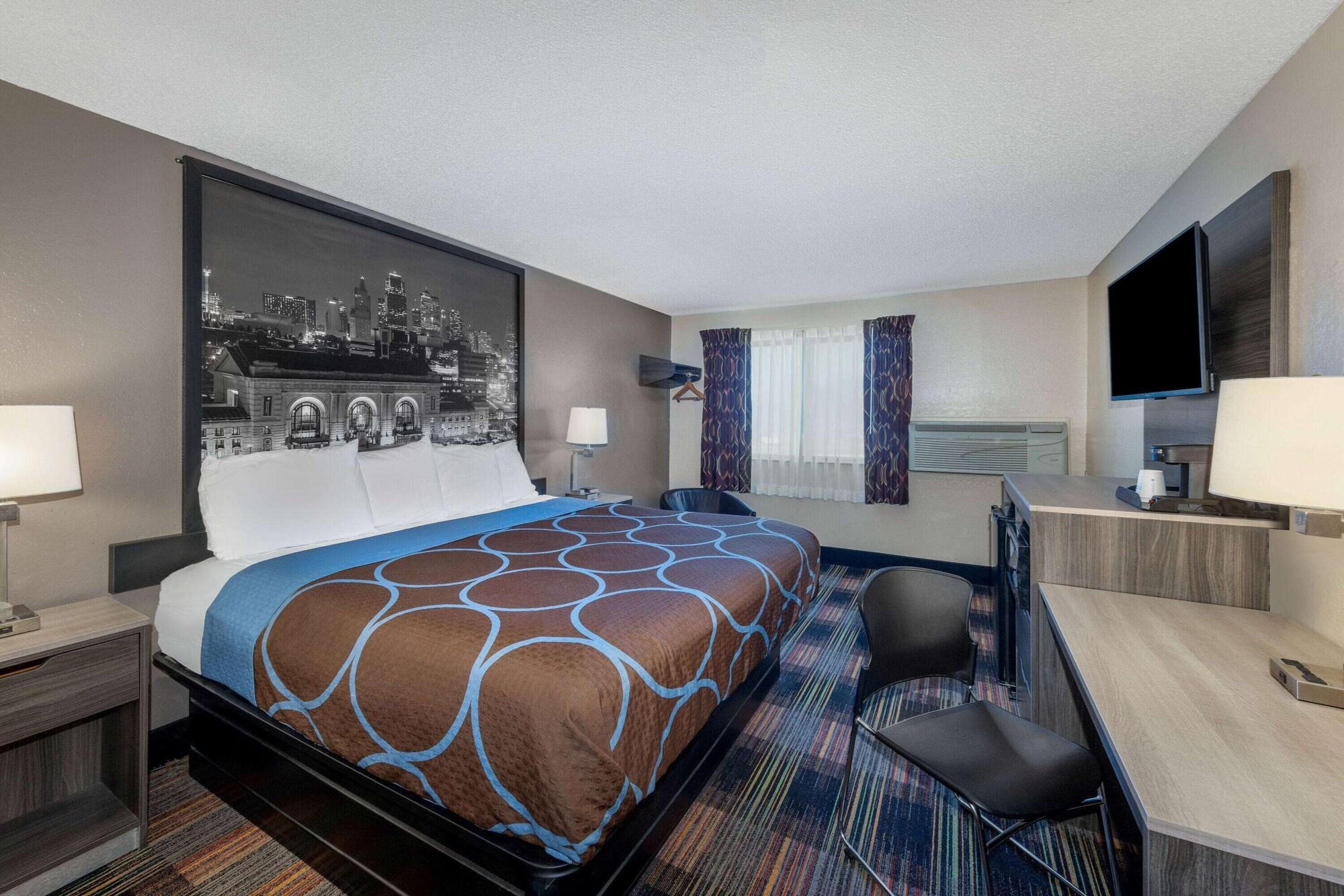 Super 8 By Wyndham Kansas City At Barry Road/Airport Exterior foto